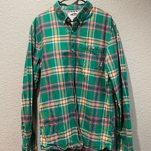 Vans Men’s size XL Long sleeve plaid shirt.